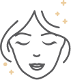 westfield Facelift page facial growth Icon | Westfield Plastic Surgery Center Glowing Face Icon