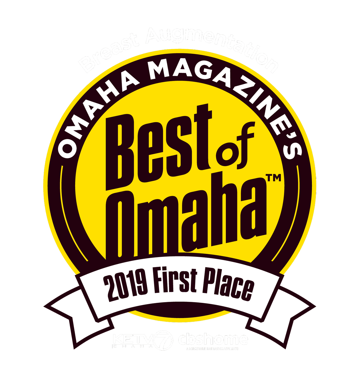 2018 Breast Augmentation Best of Omaha Badge